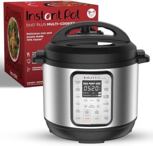 Instant Pot Duo Plus 9-in-1 Electric Pressure Cooker, Slow Cooker, Rice Cooker